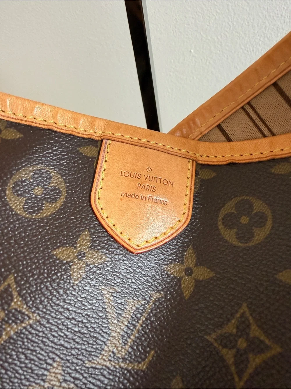 Louis Vuitton Monogram Delightful MM Canvas Bag Handbag